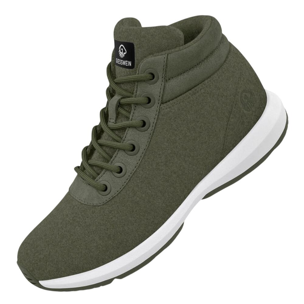 Giesswein Wool Sneaker High Top Men's 41 US 10 Forest-480